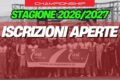 ISCRIZIONI APERTE